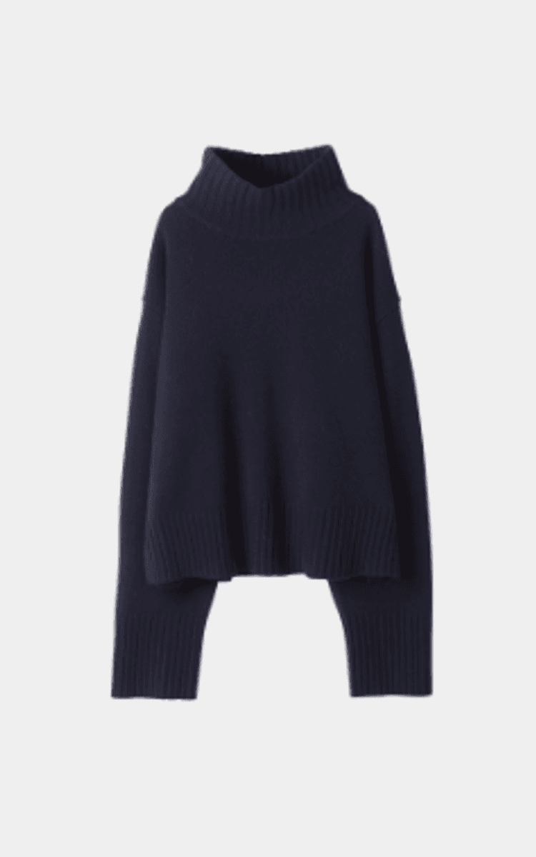 HILARY SWEATER - NAVY/ Stylein