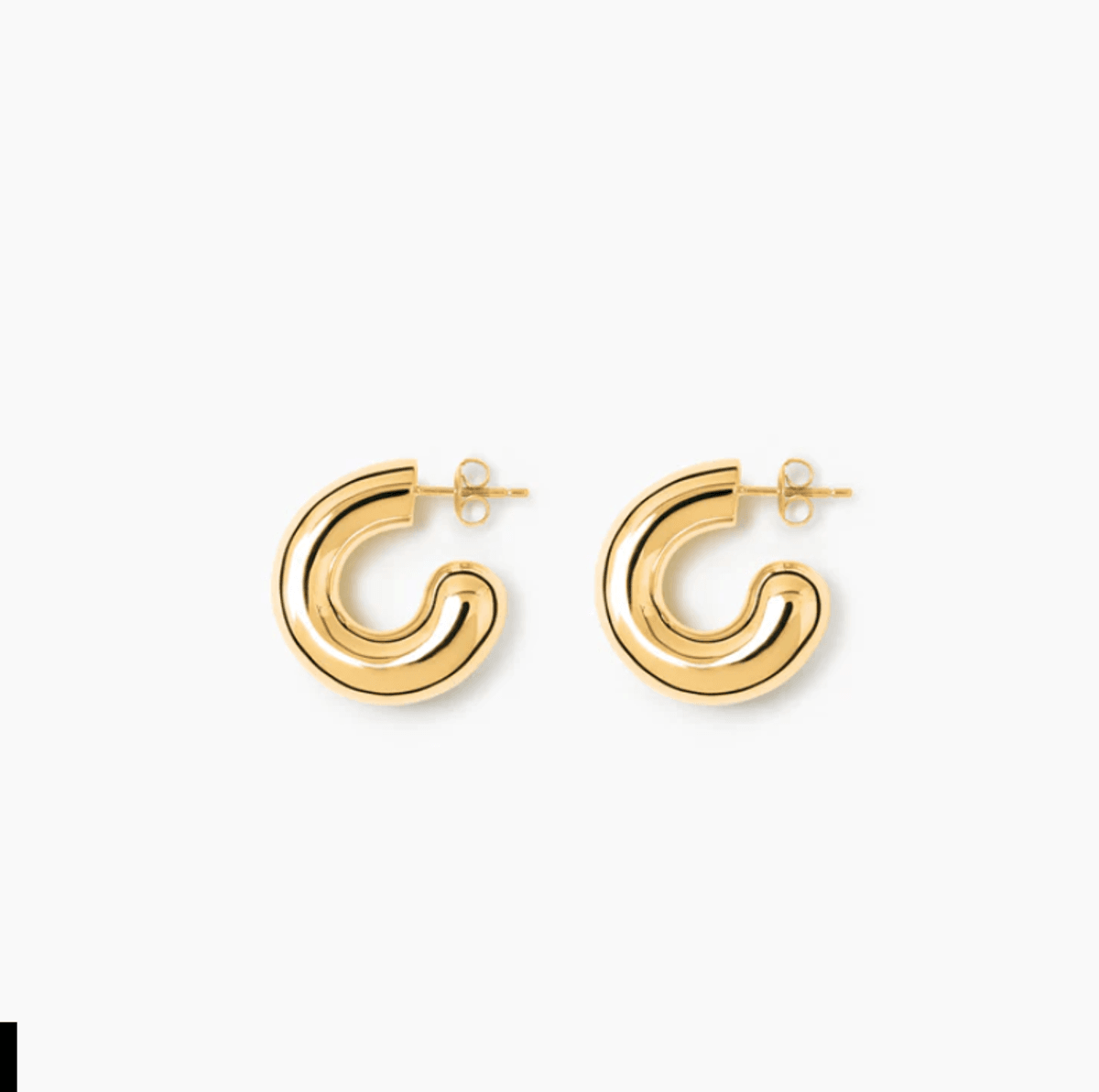 The Rose Earrings Gold/ Liè Studio