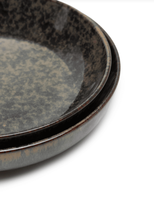 Deep Plate M Indi Grey Surface/ Serax