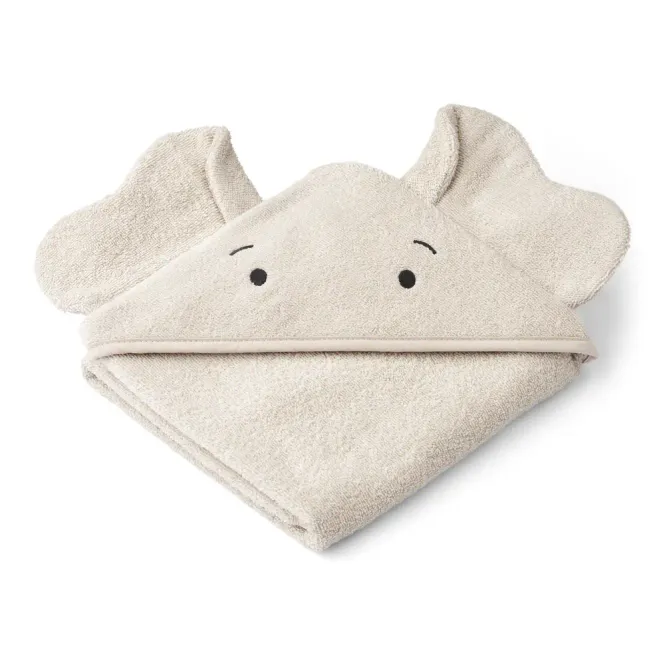 Hovedbilde Barnehåndkle Albert Elephant Hooded 5060 Sandy. ...