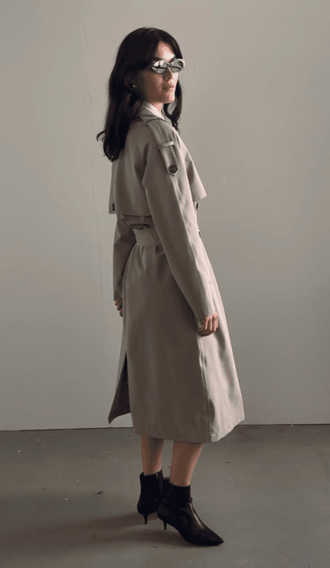Rain Trenchcoat Sand/ Notyz
