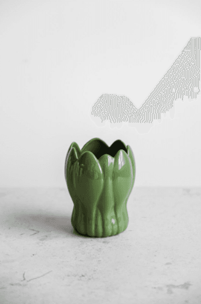 Hovedbilde KROKUS VASE, GREEN 15cm/ Fine Little Day