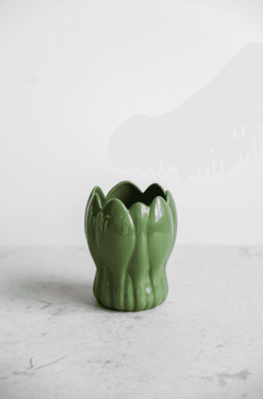 KROKUS VASE, GREEN 15cm/ Fine Little Day
