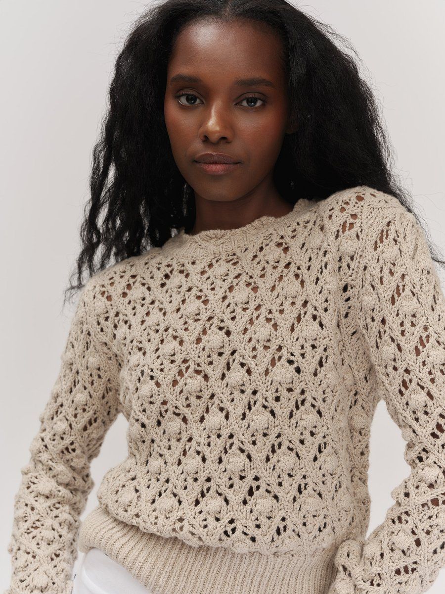 Lea Cotton sweater/ Ella&il