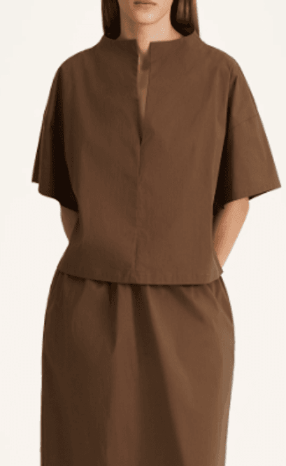 Hovedbilde Stylein JOELLE BLOUSE - CACAO