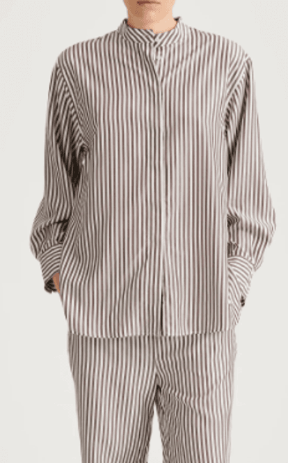Hovedbilde Stylein MANDRIA SHIRT - BROWN STRIPE