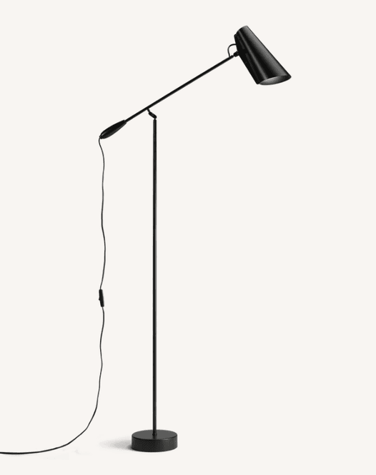 Hovedbilde Birdy floor lamp black/black/ Northern