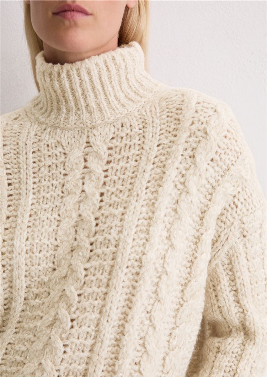 Cable knit oversized sweater/ Marc O`Polo