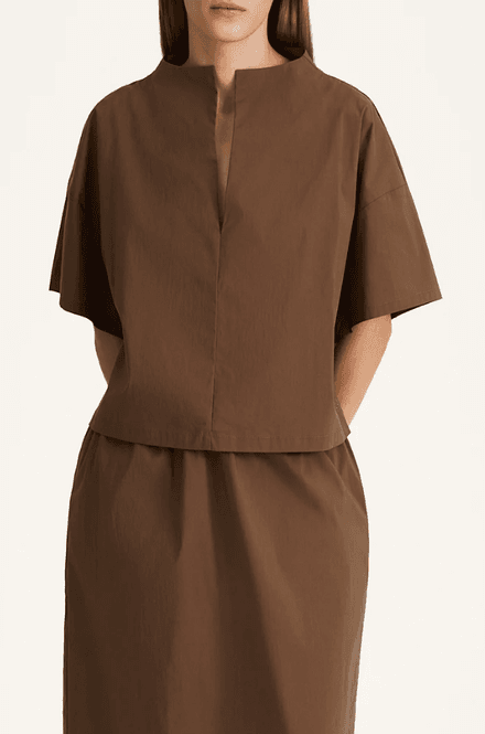 Hovedbilde Stylein JOELLE BLOUSE - CACAO