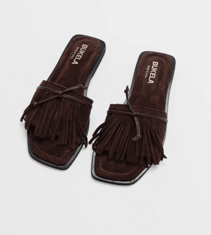 Bukela Palma sandal - Suede Espresso
