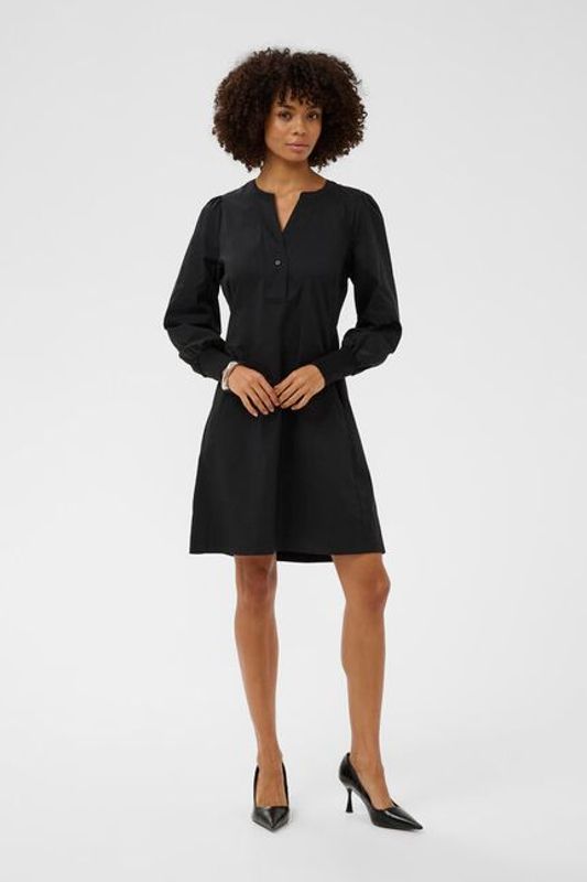 CUzila Antoinett Rib Dress Black/ Culture
