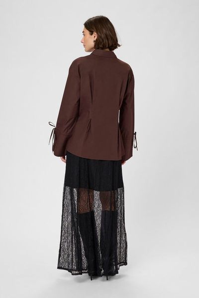 Hovedbilde CUallison Olena Fitted Shirt brown/ Culture