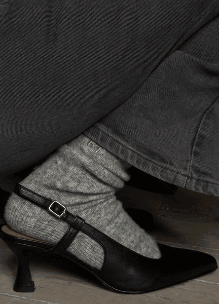 Hovedbilde New York Slingback Heels Black/ Twist&Tango