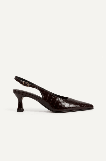 Hovedbilde Twist&Tango Seoul Slingback Heels - Mocha Brown