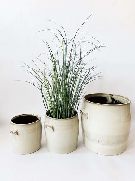 Hovedbilde Keramikk krukke S 14,5×14 cm creme/ Trend