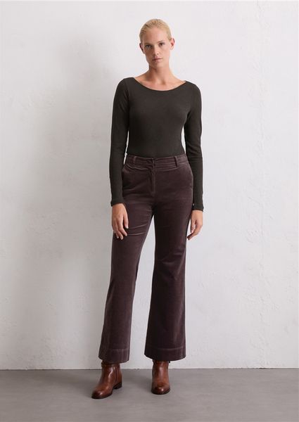 Hovedbilde Longsleeve regular dark coffee/ Marc O'Polo