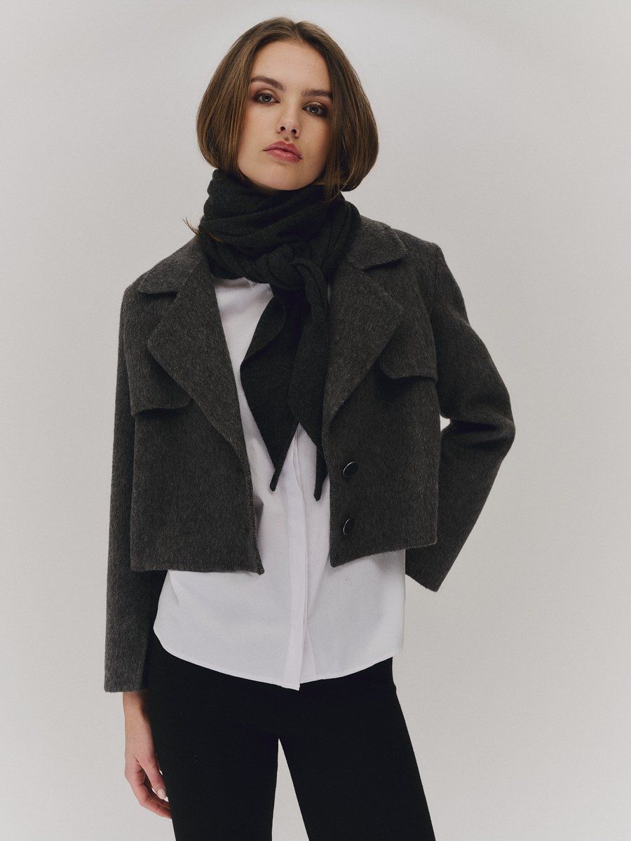 Thea Jacket Dark Grey/ Ella&il