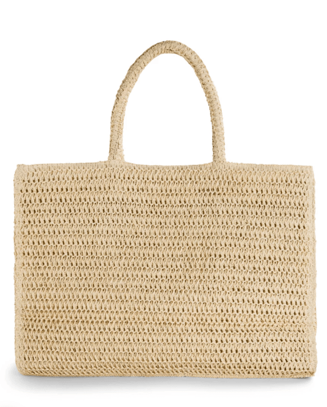Lene Straw Bag Beige/ Ella&il