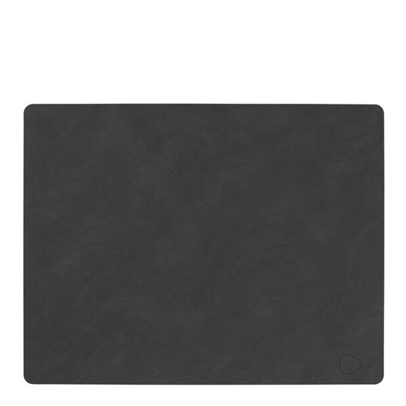 Table Mat Square L Nupo Black. LIND DNA
