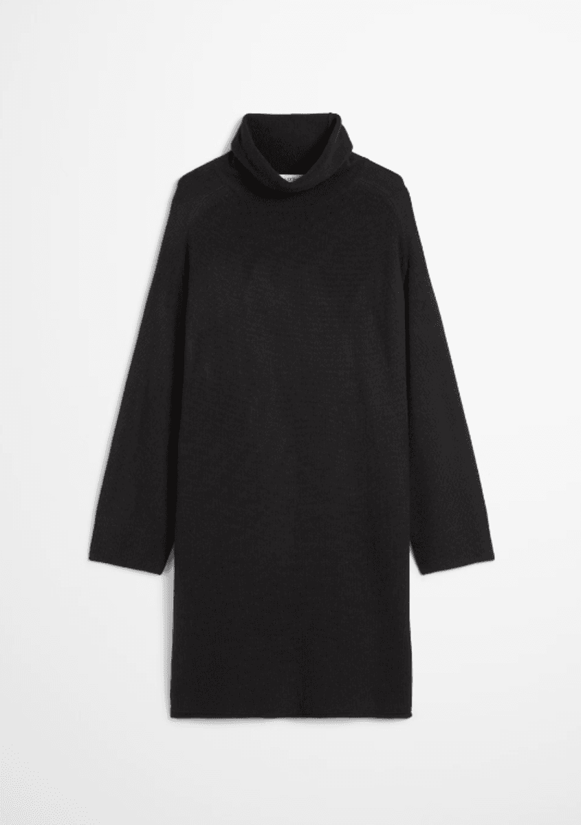 Relaxed knit dress black/ Marc O`Polo