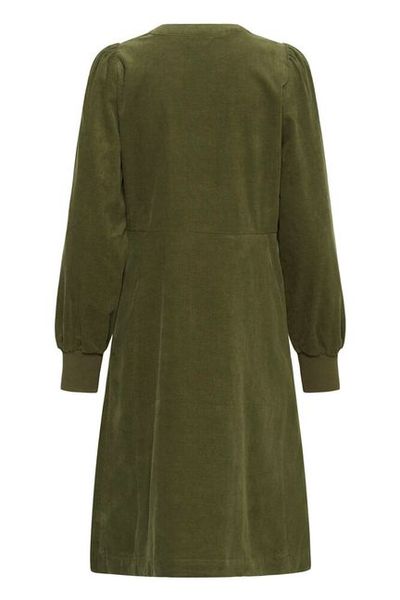 Hovedbilde CUula Rhaena short Kordfløyelkjole Burnt Olive - ...