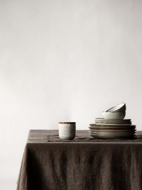 Hovedbilde Tablecloth linen 145x330 Taupe/ Tell Me More