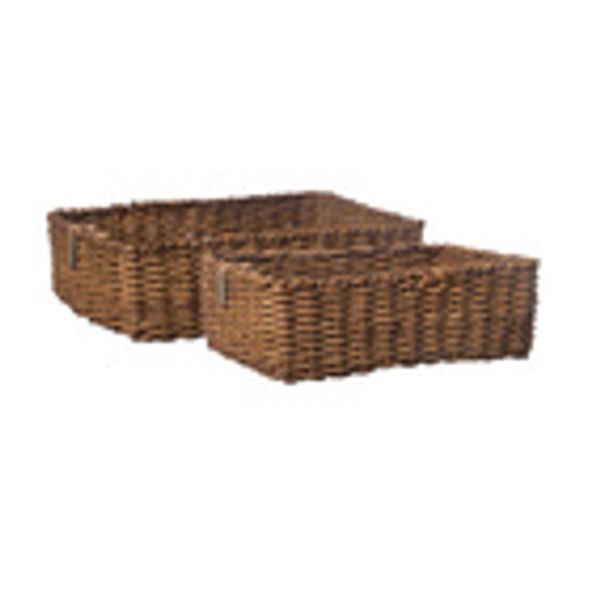 Hovedbilde Korg mörkbrun 2 størrelser/ Ernst