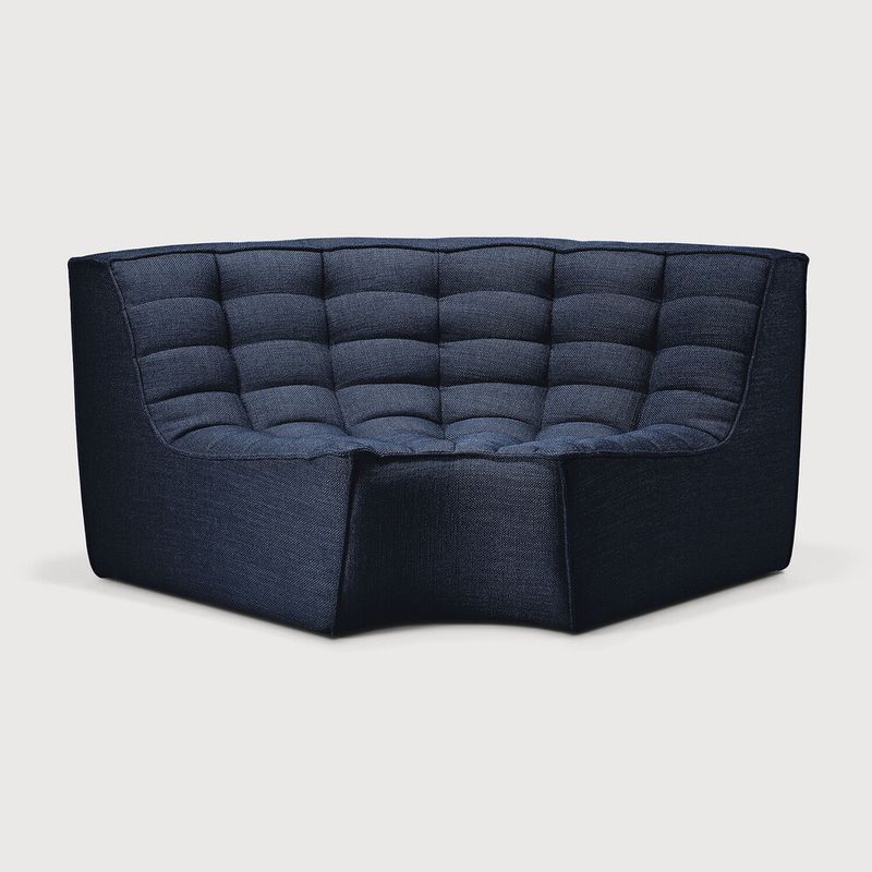 N701 modulsofa grafitt hjørne Ethnicraft