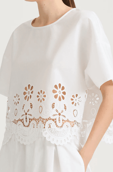 Hovedbilde Stylein JASSIRA BLOUSE - WHITE