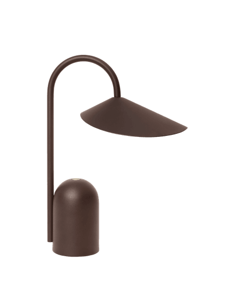Hovedbilde Arum Portable Lamp - Dark Chocolate/ Ferm Living