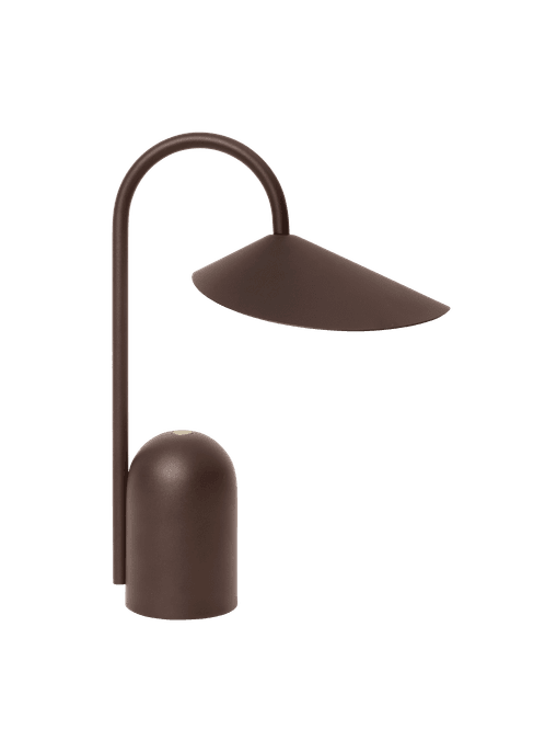 Hovedbilde Arum Portable Lamp - Dark Chocolate/ Ferm Living