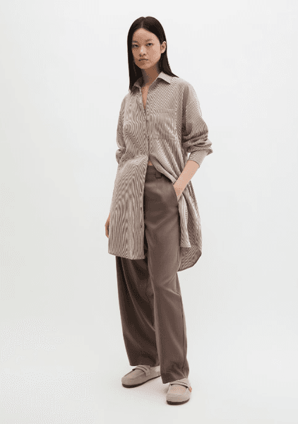 Hovedbilde Regular striped crinkle blouse dress/ Marc O`Polo