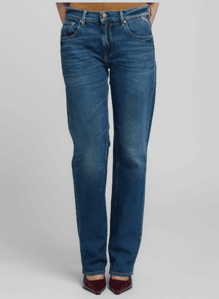 AKEME STRAIGHT-FIT JEANS DARK BLUE/ Replay