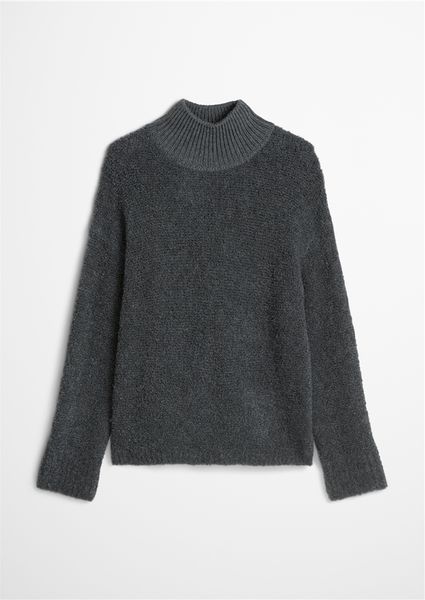 Hovedbilde Bouclé sweater grey melange/ Marc O`polo