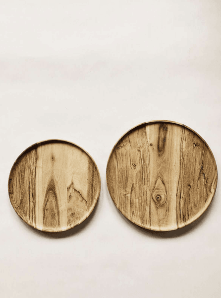 Bilde av Tallerken i tre d 20 cm/ Trend Design