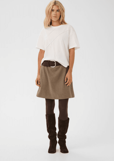Hovedbilde Culture CUstitch Amora T-Shirt - White
