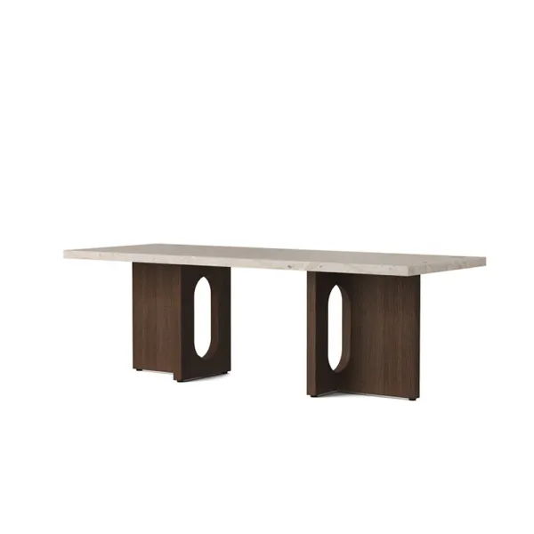 Bilde av Androgyne Lounge Table, dark stained oak/kunis ...