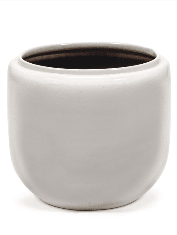 Flower Pot L White Costa/ Serax