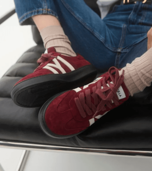 Hovedbilde 210 sneaker - Oxblood Suede/ Bukela