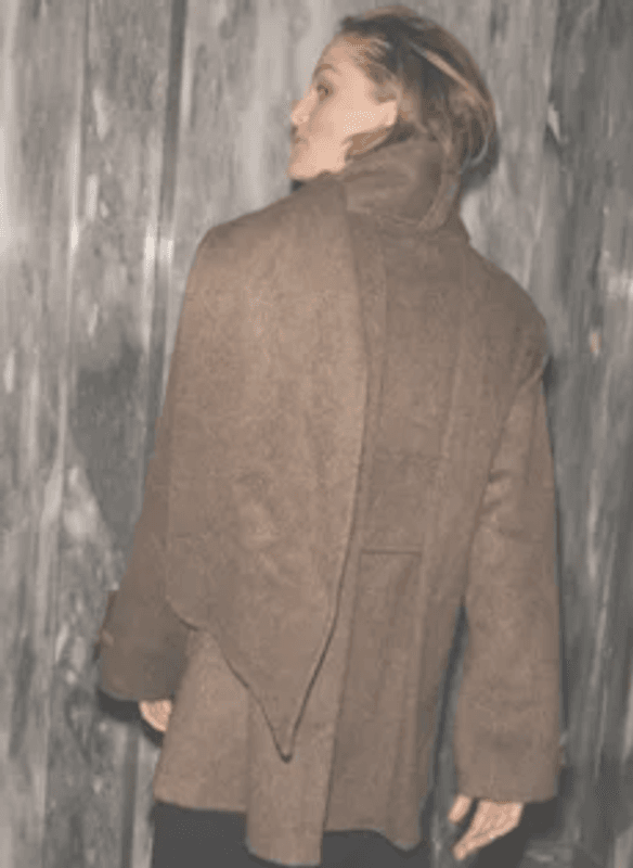 Ella&il Clara Coat - Dark brown
