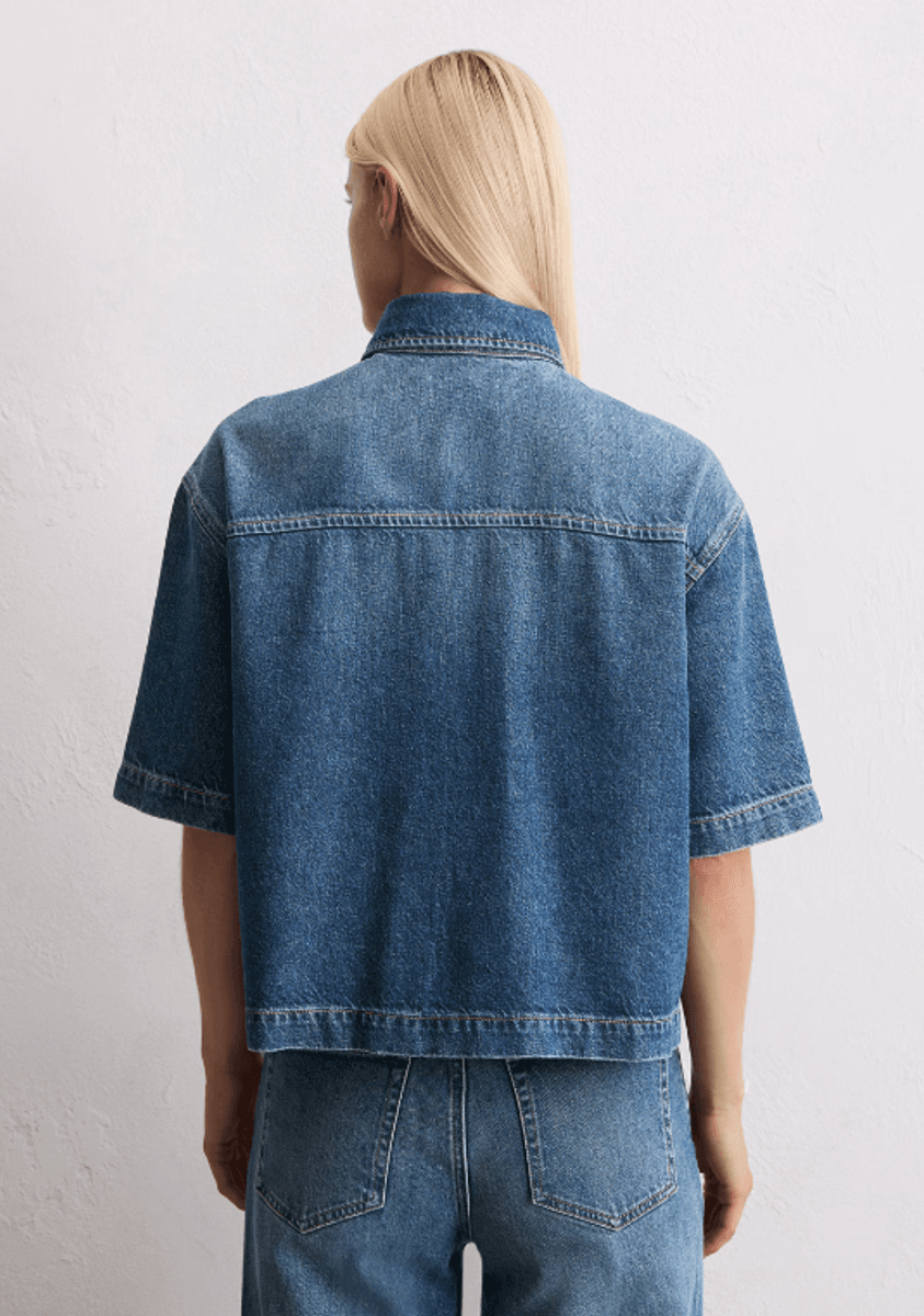 Relaxed fit denim overshirt/ Marc O'Polo