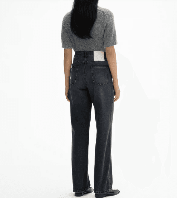 Hovedbilde WIDE LEG DENIM DARK GREY/ Dagmar