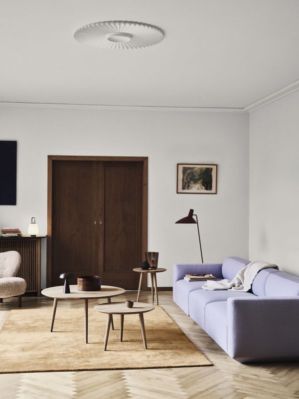 In Between Coffee Table SK15 Ø90 cm H48 cm Oiled oak/ &tradition