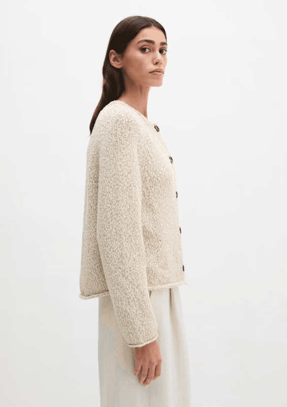 Marc O`Polo Cardigan oversized - Grey Silk