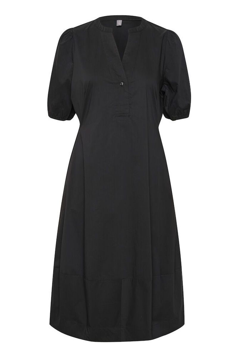 CUantoinett SS Placket Dress black/ Culture