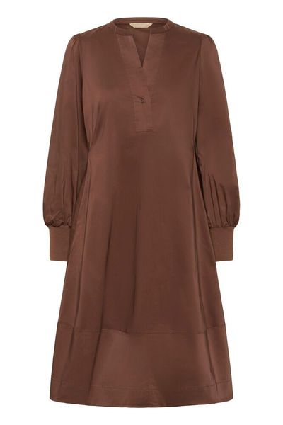 Hovedbilde CUantoinett Rib Dress Cappuccino - Brown/ Culture