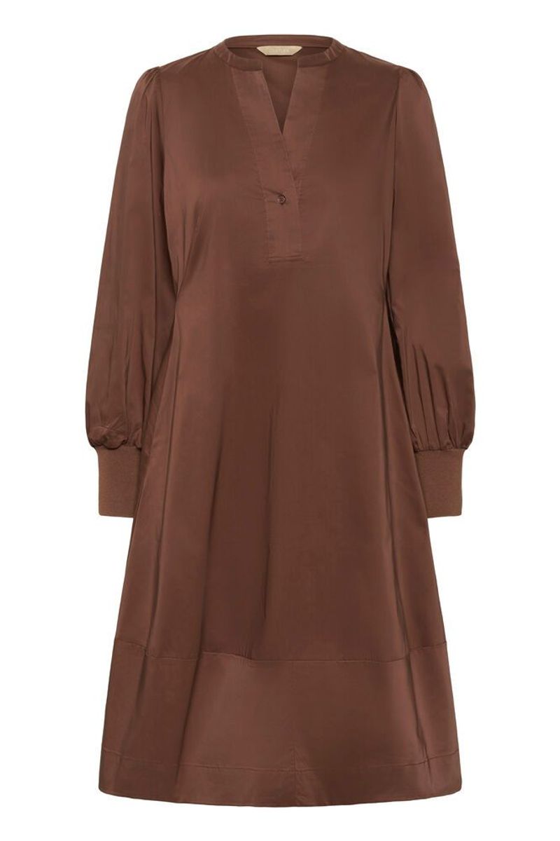CUantoinett Rib Dress Cappuccino - Brown/ Culture