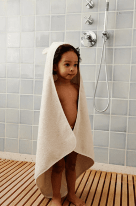 Hovedbilde Albert Hooded Baby Towel Sandy/ Liewood