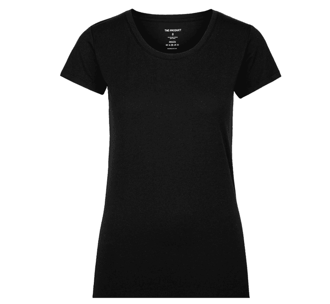 Hovedbilde Women's Bamboo T-Shirt Black/ The Product