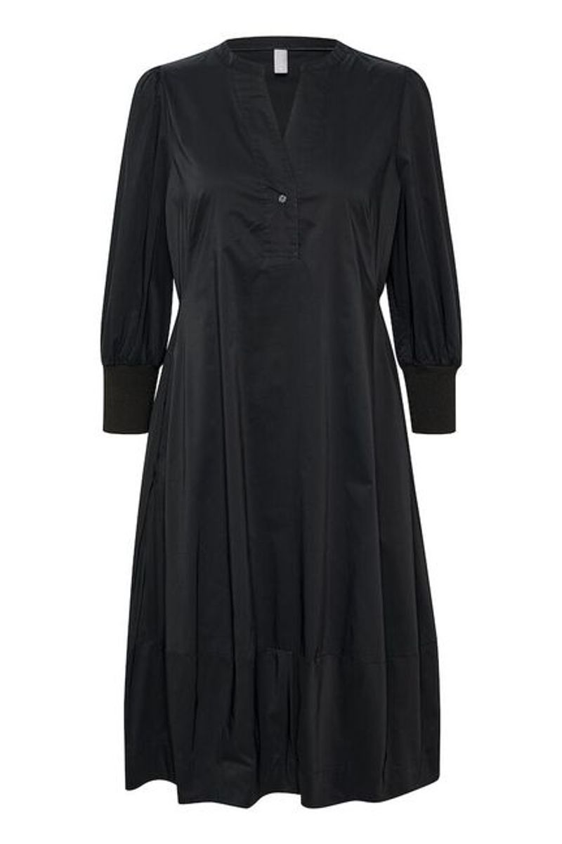 CUantoinett 3/4 Sleeve Dress Black/ Culture